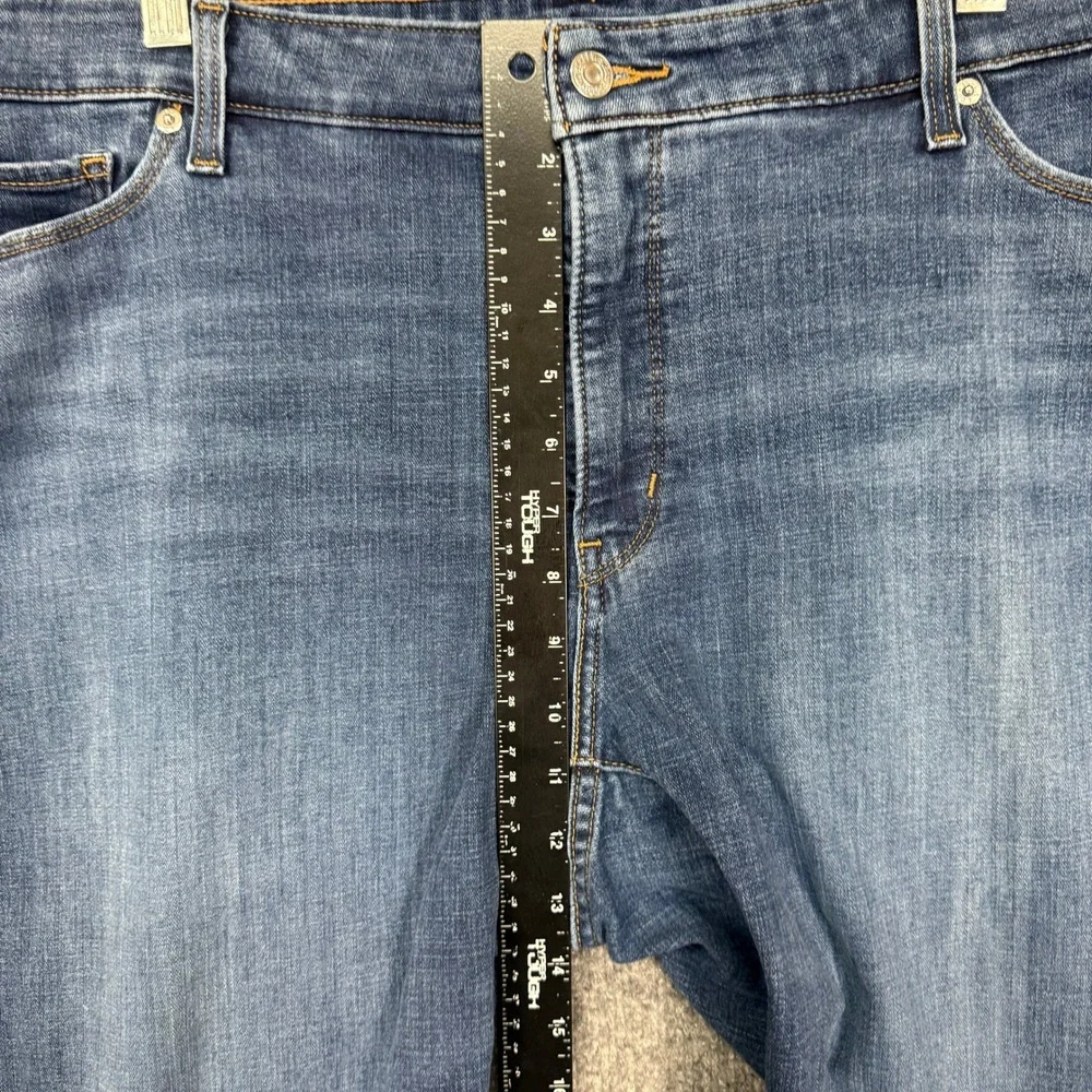 Levis 415 Classic Bootcut Jeans Womens 24W Medium Blue Stretch Denim Fits 44x31 - Picture 9 of 16